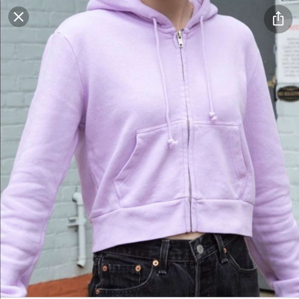 Brandy melville crystal hoodie
